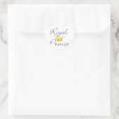 Royal Prince Herz-Aufkleber (Tasche)