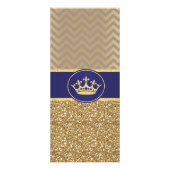 Royal Prince Was auf Ihrem Handy gespielt wird Werbekarte (Hinten)