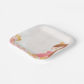 Royal Princess Birthday Party Pappteller (Gewinkelt)