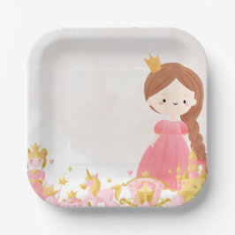 Royal Princess Birthday Party Pappteller