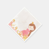 Royal Princess Birthday Party Serviette (Ecke)