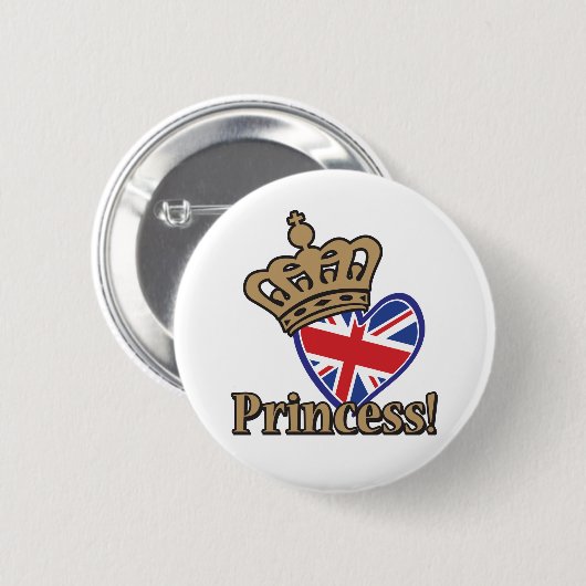 Royal Princess Button (Vorne & Hinten)