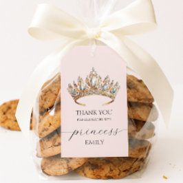 Royal Princess Crown Girl Birthday Party Geschenkanhänger