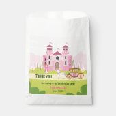 Royal Princess Girl Birthday Party Geschenktütchen (Vorderseite)