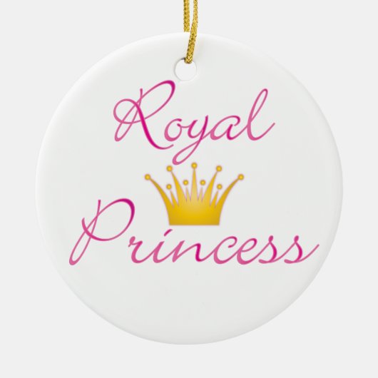 Royal Princess Keramikornament (Vorne)