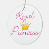 Royal Princess Keramikornament (Links)