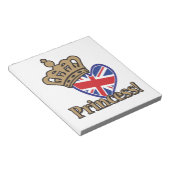 Royal Princess Notizblock (angewinkelt)