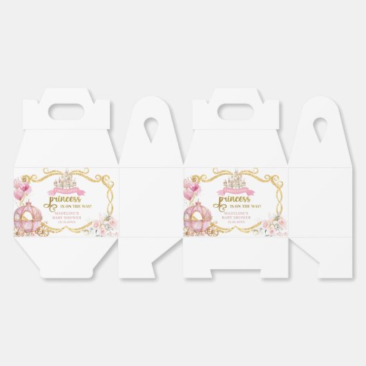 Royal Princess Pink Carriage Baby Fee Box Geschenkschachtel (Ungeklappt)