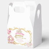 Royal Princess Pink Carriage Baby Fee Box Geschenkschachtel (Offen)