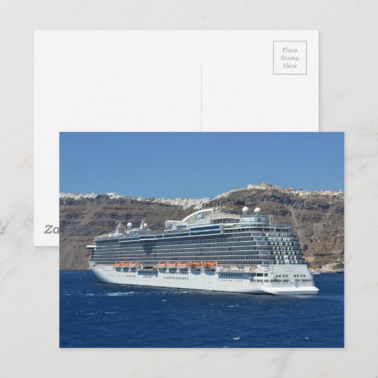 Royal Princess Postkarte (Vorne/Hinten)