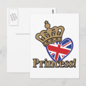 Royal Princess Postkarte (Vorne/Hinten)