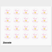 Royal Princess Runder Aufkleber (Blatt)