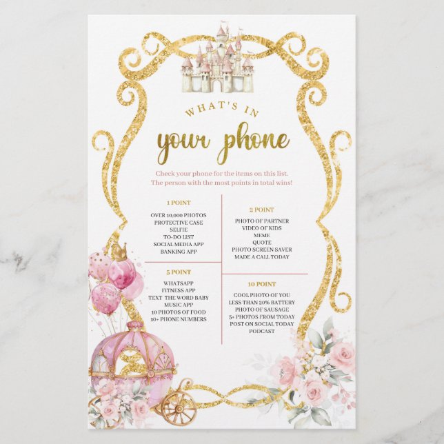 Royal Princess Was steckt in deinem Handyspiel? (Vorderseite)