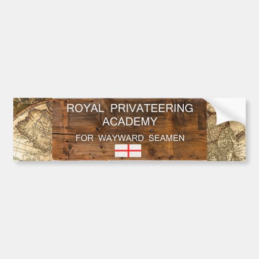 Royal Privateering Academy OFMD Autoaufkleber (Vorne)