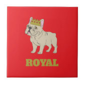 Royal Pup Fliese (Vorderseite)