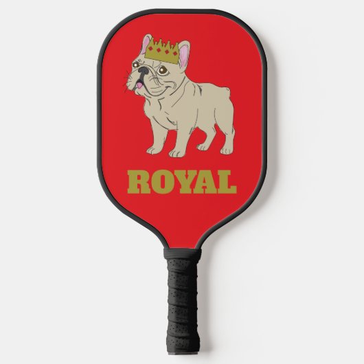 Royal Pup Pickleball Schläger (Vorderseite)