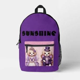 Royal Puppy Birthday Bedruckter Rucksack