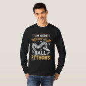 Royal Python Starter Kit Verstecken X-Large Kids B T-Shirt (Vorne ganz)