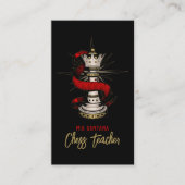 Royal Queen Schess Teacher Visitenkarte (Vorderseite)