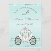 Royal Quinceñera Princess Coach & Sparkle Heelse