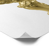 Royal Rabbit Poster (Ecke)