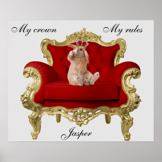 Royal Rabbit Poster (Vorne)
