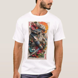 Royal Rebellion – Samurai Card Warriors Art Print T-Shirt