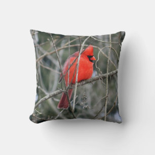 Royal Red Kardinal Pillow Kissen