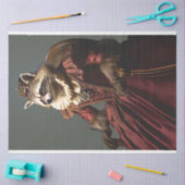Royal Regal Queen Raccoon #2 Decoupage Seidenpapier (Basteln)
