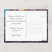 💚 💜 💛 Royal Regalia: Mardi Gras Extravaganza Postkarte (Rückseite)