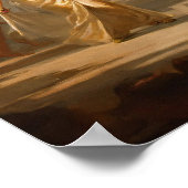 Royal Relaxation: Kleopatra mit Twins Gemälde Poster (Ecke)