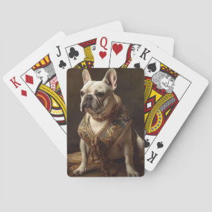 Royal Rembrandt Stil Französische Bulldogge Spielk Spielkarten