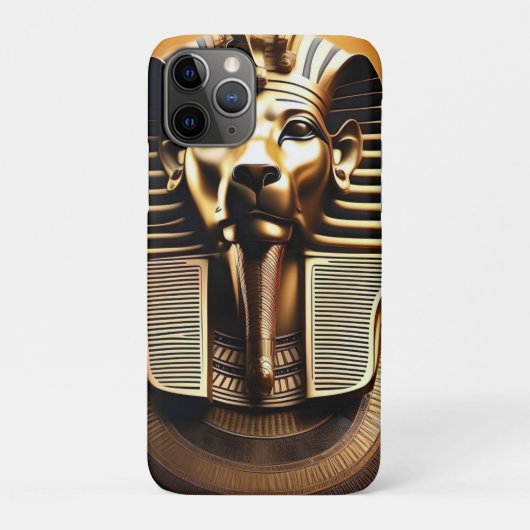 **"Royal Roar: Der goldene Pharaonenlöwe"** Case-Mate iPhone Hülle (Rückseite)