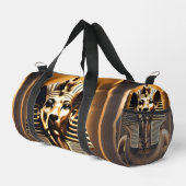 **"Royal Roar: Der goldene Pharaonenlöwe"** Duffle Bag (Rechte Ecke)