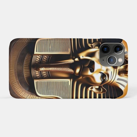 **"Royal Roar: The Golden Pharaoh Lion"*** Case-Mate iPhone Hülle (Rückseite (Horizontal))