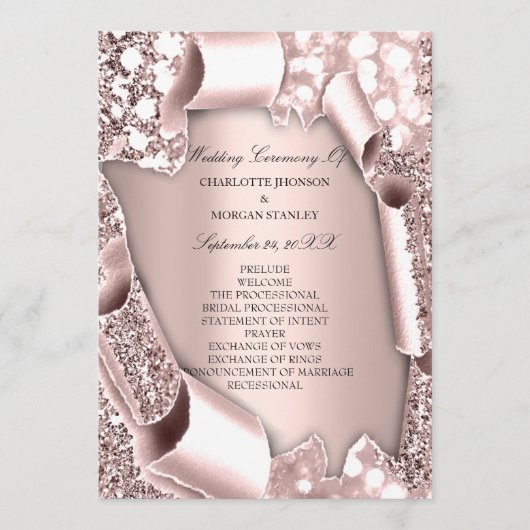Royal Rose Blush Pink Rahmen 3D Programm (Vorderseite)