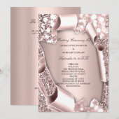 Royal Rose Blush Rahmen 3D Programm Formal (Vorne/Hinten)