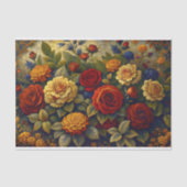 Royal Rose Garden Decoupage Seidenpapier (Vorderseite)