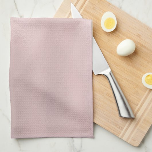 Royal Rose Gold Glasgewebe Geschirrtuch (Viertel Falte)