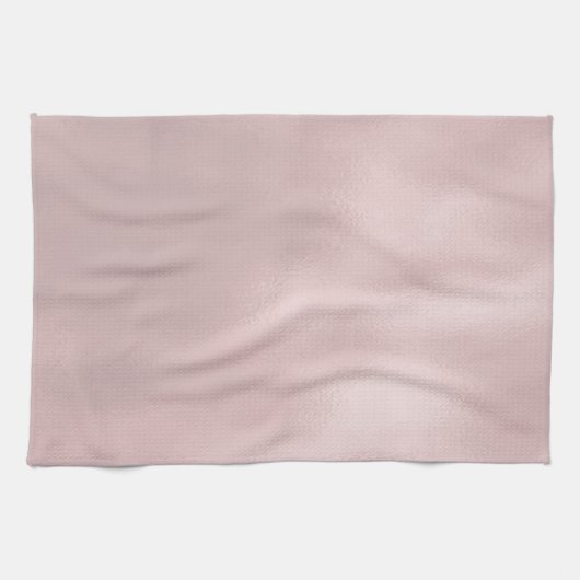 Royal Rose Gold Glasgewebe Geschirrtuch (Horizontal)