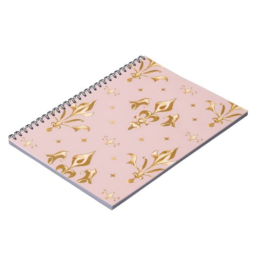 Royal Rose Notebook Notizblock (Linke Seite)