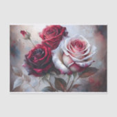 Royal Rose Romance Decoupage Seidenpapier (Vorderseite)