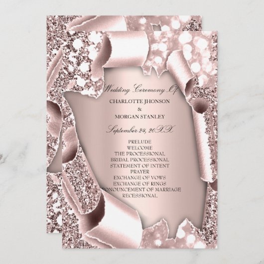 Royal Rosen Blush Pink Frame 3D Programm (Vorne/Hinten)