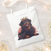 Royal Rottweiler Dog Queen Crown Geschenktütchen (Ausgeschnitten)