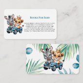 Royal Safari Ride Books for Baby Begleitkarte (Vorne/Hinten)