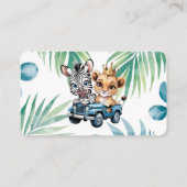 Royal Safari Ride Books for Baby Begleitkarte (Rückseite)