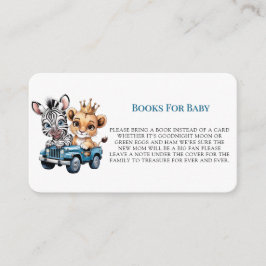 Royal Safari Ride Books for Baby Begleitkarte