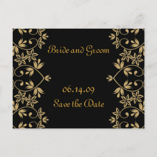 Royal Save the Date Postkarten. Ankündigungspostkarte