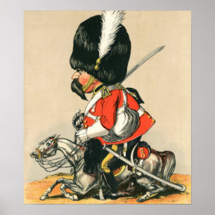 Royal Schotten Grays Soldier Poster