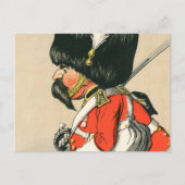 Royal Schotten Grays Soldier Postkarte (Vorderseite)